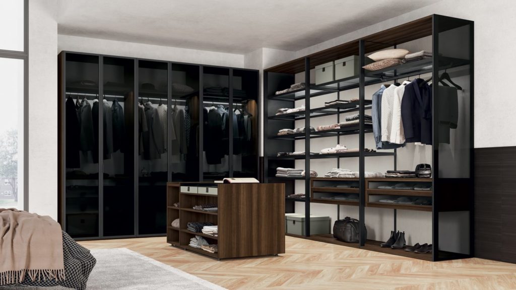 walk-in closets