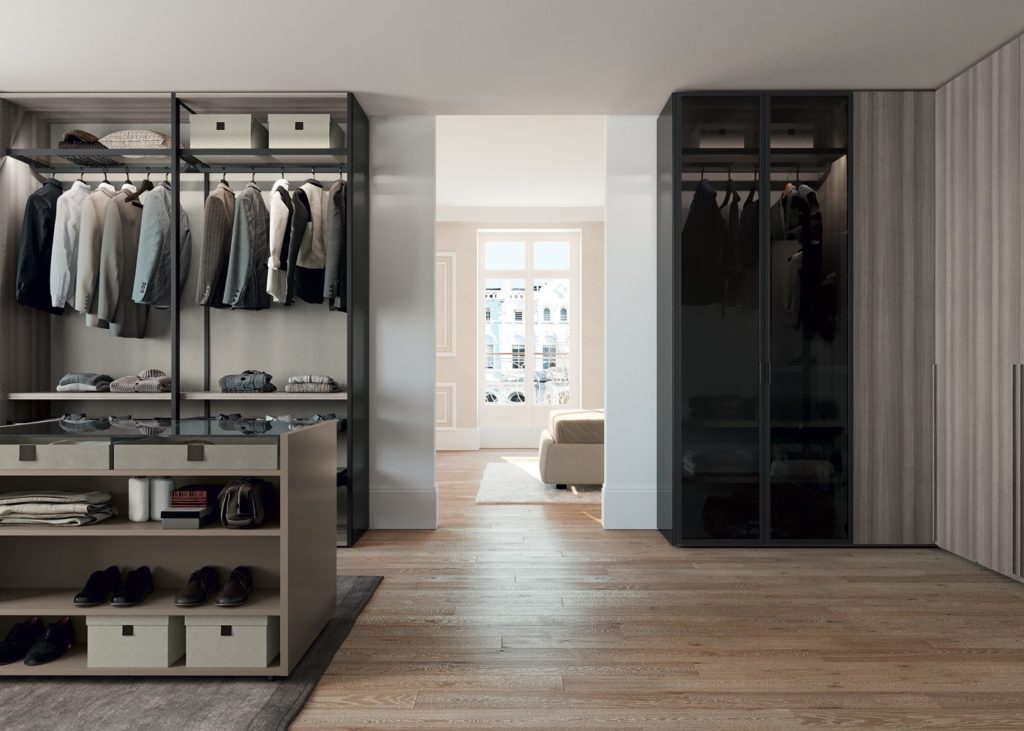 walk-in wardrobe design in Dubai